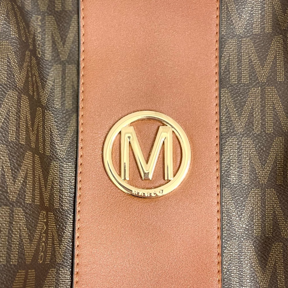 Vegan leather MARCO backpack purse, NWOT✨ - Picture 3 of 9